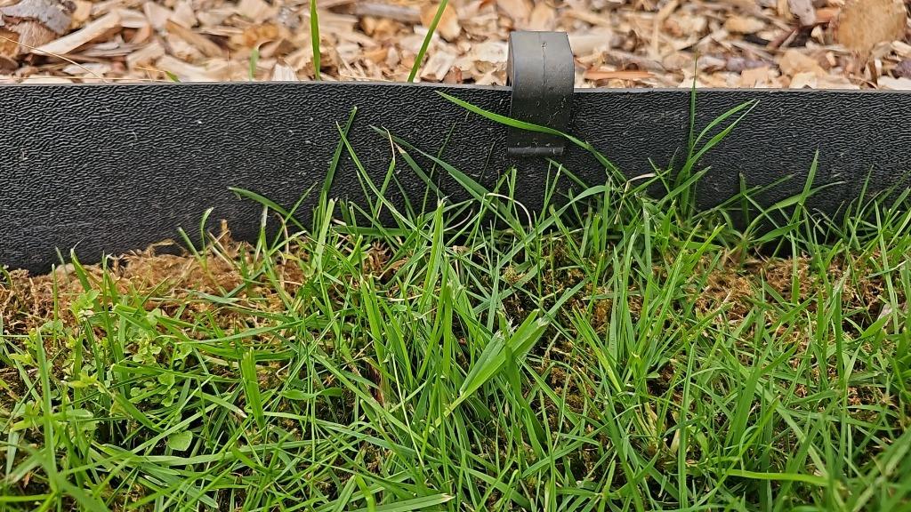 Borderrand 40 meterx7,5cm  hoog.Ideaal voor paadjes/moestuin, Ophalen, Kunststof, 200 cm of meer, Zo goed als nieuw