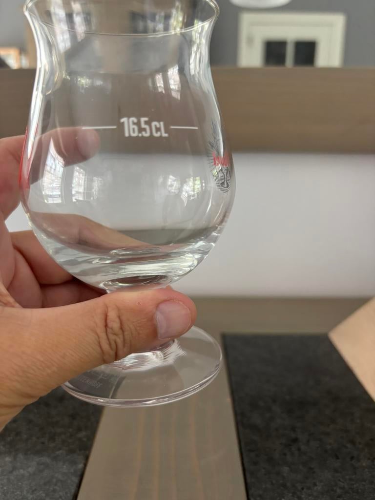 Duvel. Rode D 16,5 cl. M23 Ritzenhoff, Verzamelen, Ophalen, Zo goed als nieuw