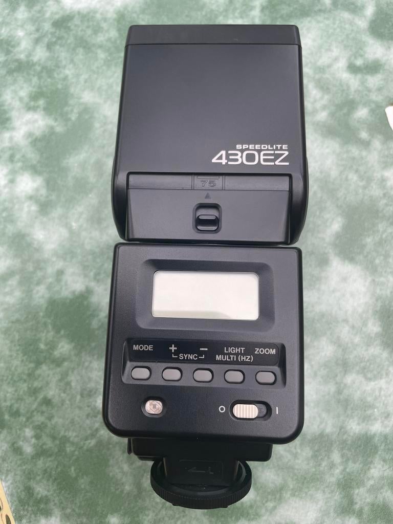 Canon Speedlite 430 EZ, Ophalen, Zo goed als nieuw, Canon, Kantelbaar