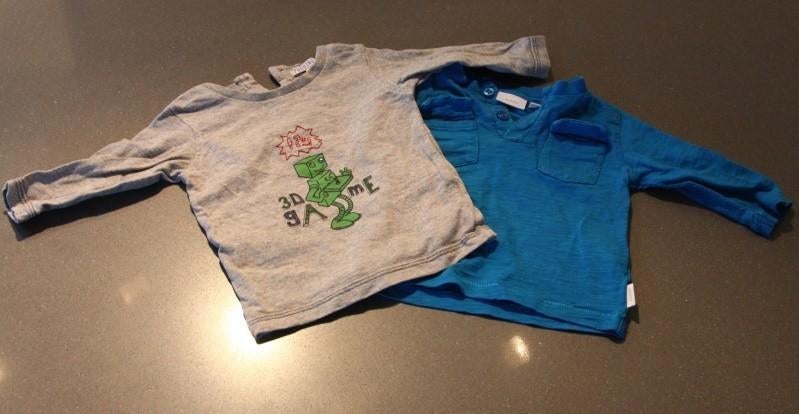 Longsleeve Mexx en Pudding - maat 62 - 4 maand, Ophalen of Verzenden, Gebruikt, Jongetje, Shirtje of Longsleeve