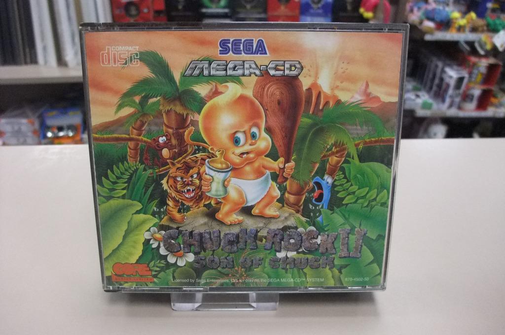 Chuck Rock II (cib) mega cd, Games en Spelcomputers, Gebruikt, 1 speler, Ophalen of Verzenden, Sega