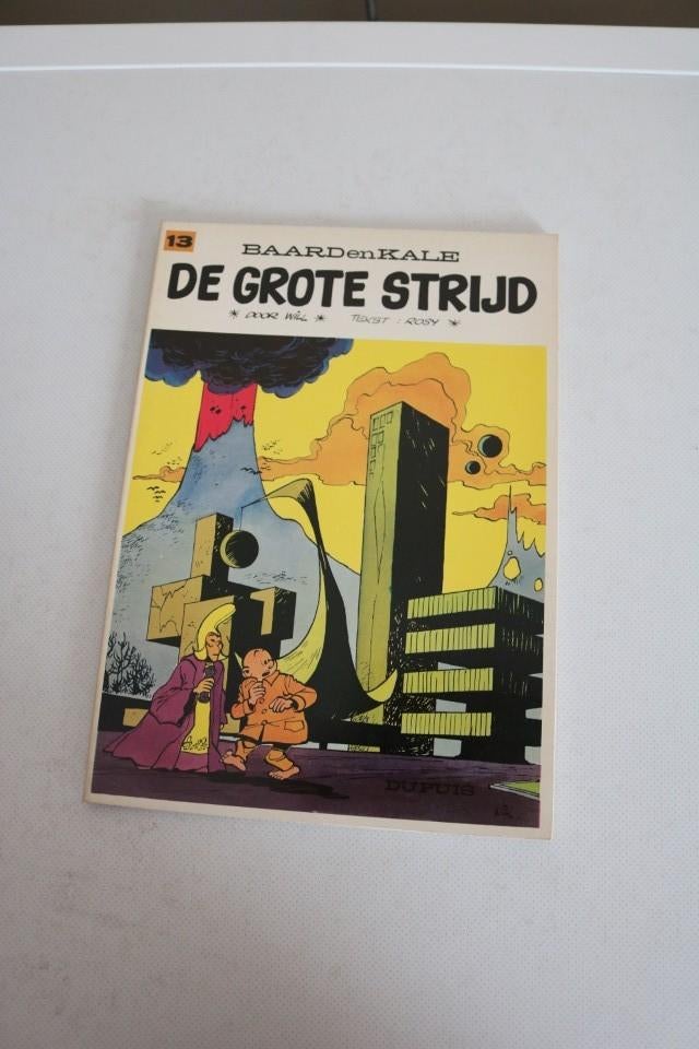 Baard en Kale Nr 13 : De grote strijd - herdruk 1977, Boeken, Eén stripboek, Ophalen of Verzenden, Gelezen