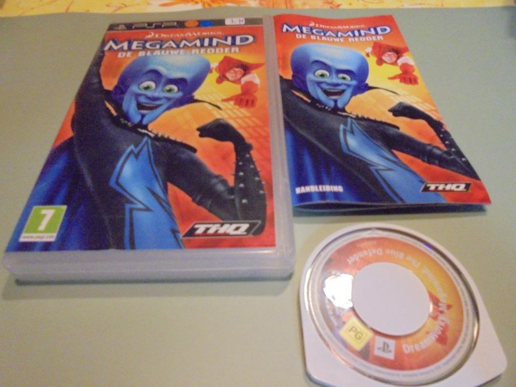Sony PSP Megamind De Blauwe Redder (CIB), 1 speler, Ophalen of Verzenden, Gebruikt, Vanaf 7 jaar