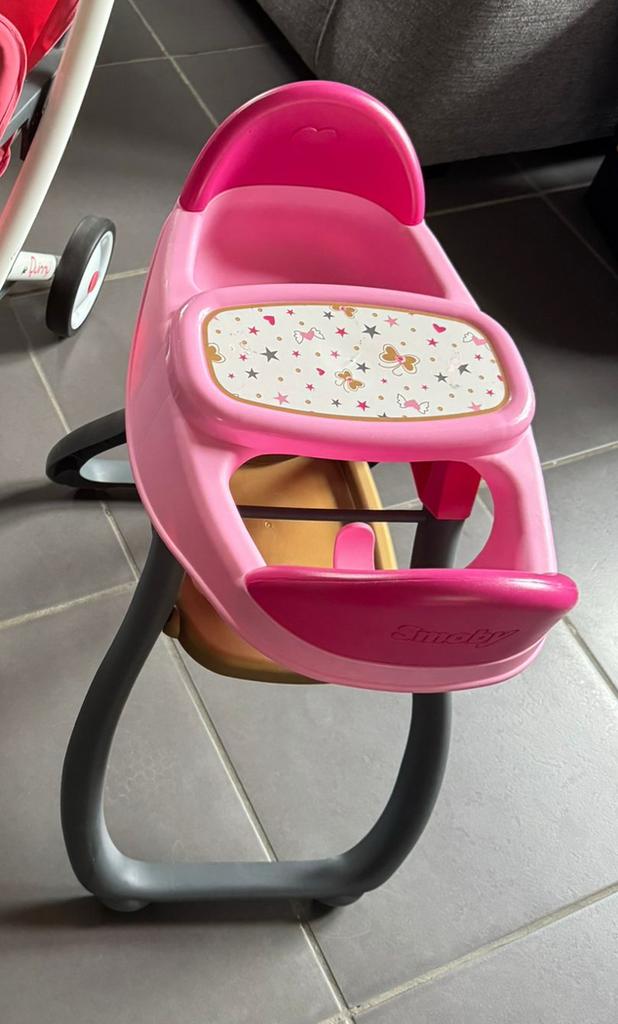 Chaisse double Smoby, Enfants & Bébés, Jouets | Poupées, Enlèvement, Comme neuf