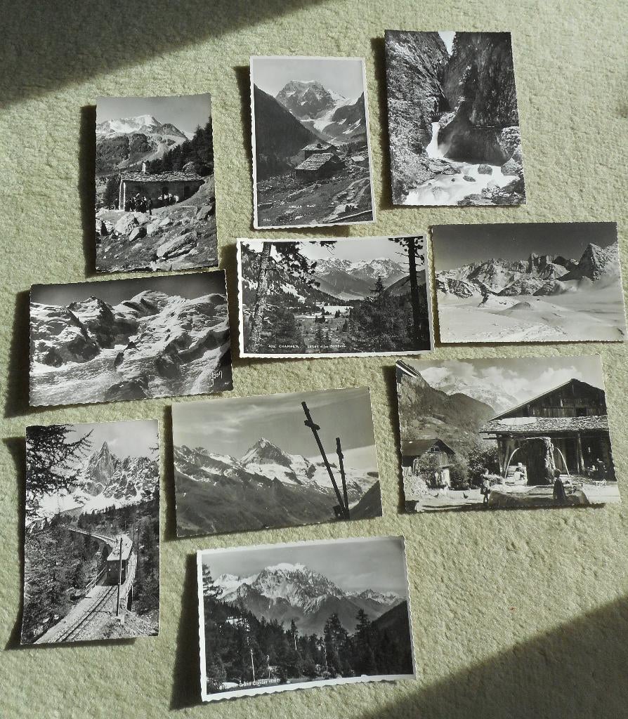 Cartes postales années 50 – Suisse & Alpes (lot de 30), Antiquités & Art, Curiosités & Brocante, Enlèvement ou Envoi