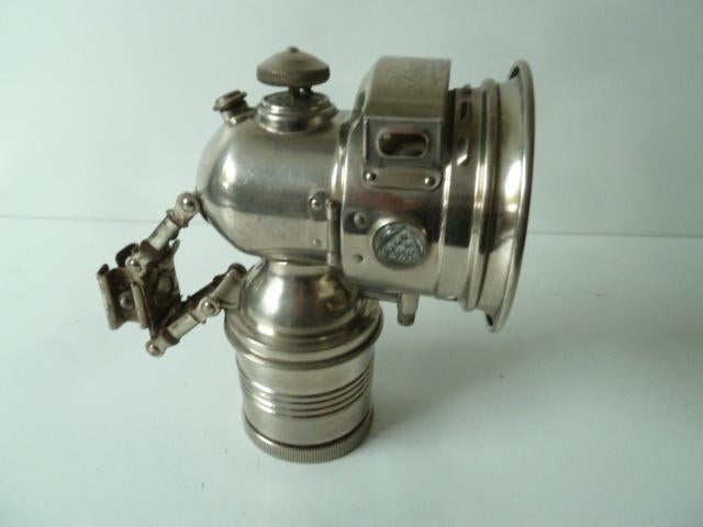 antieke fiets BALACO carbid lamp oldtimer rijwiel fietslamp, Ophalen of Verzenden