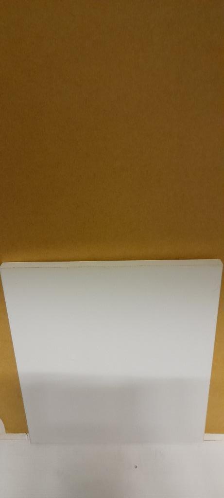 6  NIEUWE SPAANPLAATJES WIT 30 x 35 x0,16, Doe-het-zelf en Bouw, Platen en Panelen, Ophalen, Nieuw, Overige materialen, Minder dan 20 mm