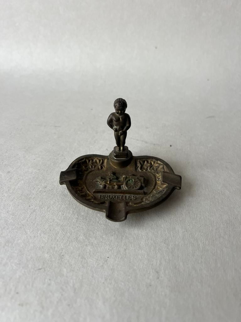 Asbak brussel manneke pis, Ophalen of Verzenden, Zo goed als nieuw, Asbak