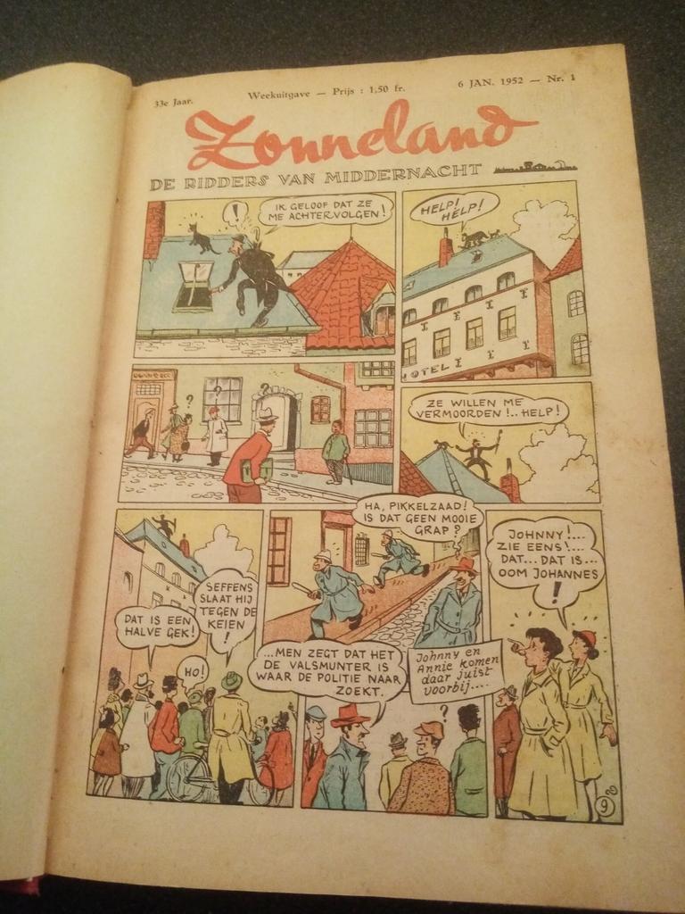 Zonneland 1952 jaarboek, Ophalen