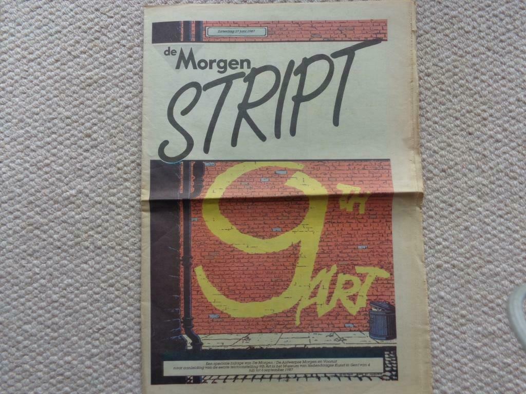 Strip-krant bijlage van 27 juni 1987, Ophalen of Verzenden, Gelezen