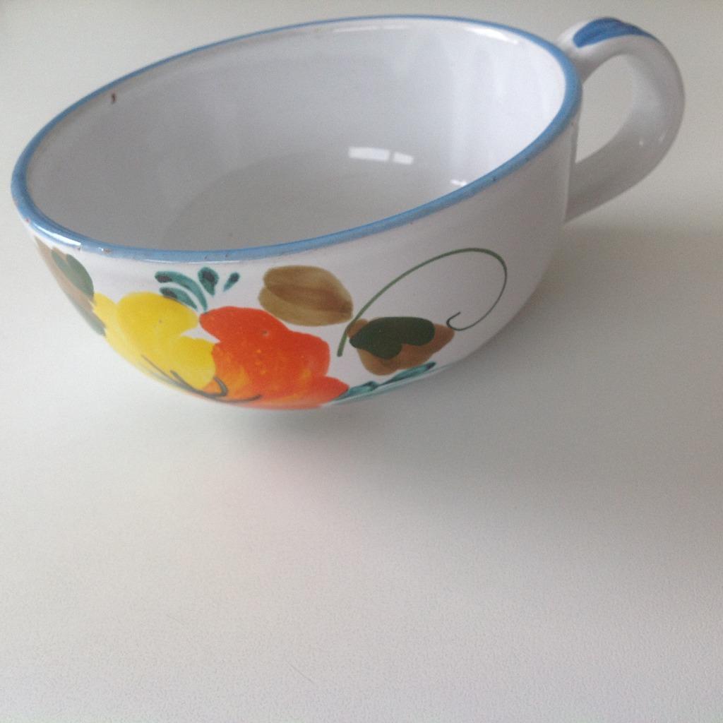 vintage/ retro grote soepkom, Ophalen of Verzenden