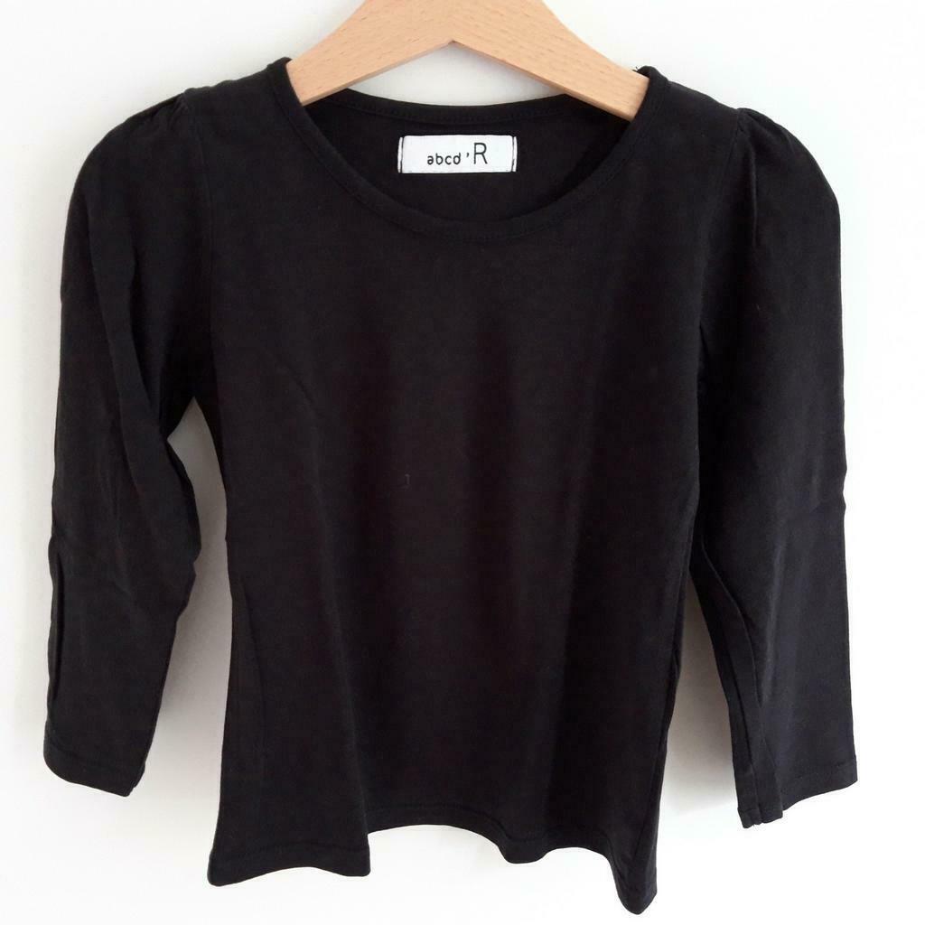 Zwarte T-shirt La Redoute - maat 102, Gebruikt, Meisje, La Redoute, Ophalen of Verzenden