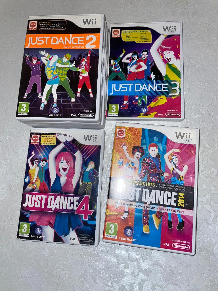 Nintendo Wii Just Dance Spelletjes, Games en Spelcomputers, Games | Nintendo Wii, Gebruikt, Ophalen