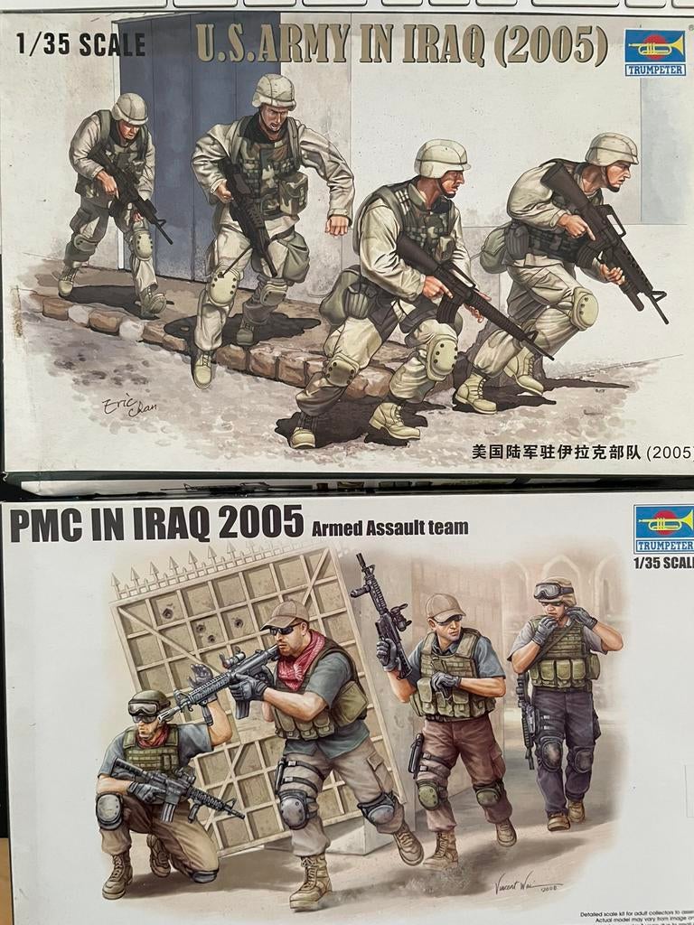 Trumepeter Iraq 2005, Enlèvement ou Envoi, Comme neuf