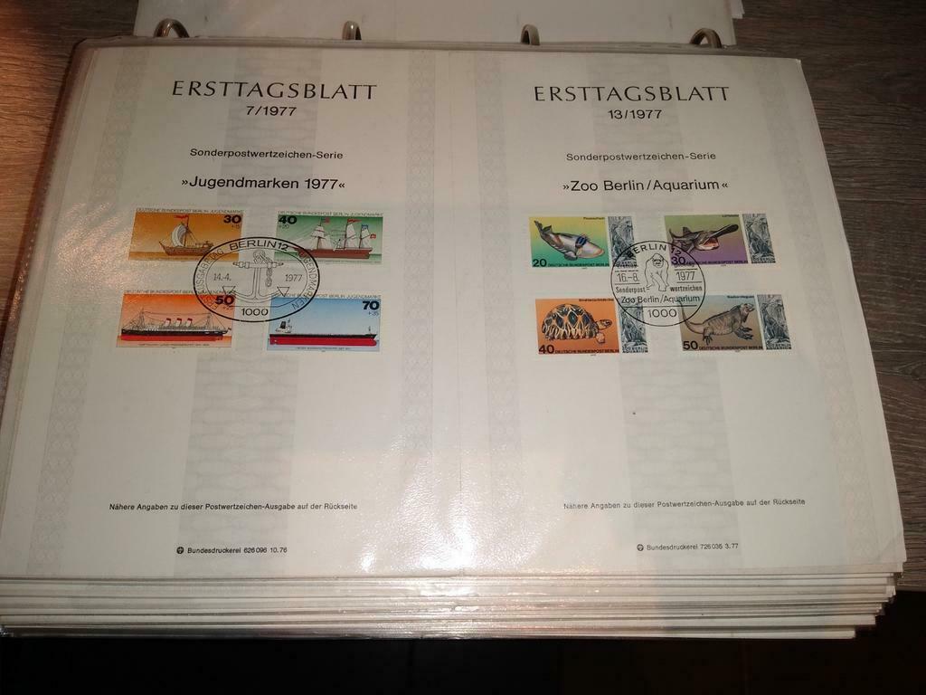 eerstedagblad Duitsland, Postzegels en Munten, Postzegels | Volle albums en Verzamelingen, Ophalen of Verzenden