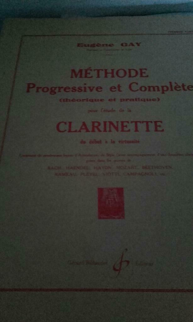 Methode Progressive et complète, Enlèvement, Comme neuf, Instrument, Eugène Gay