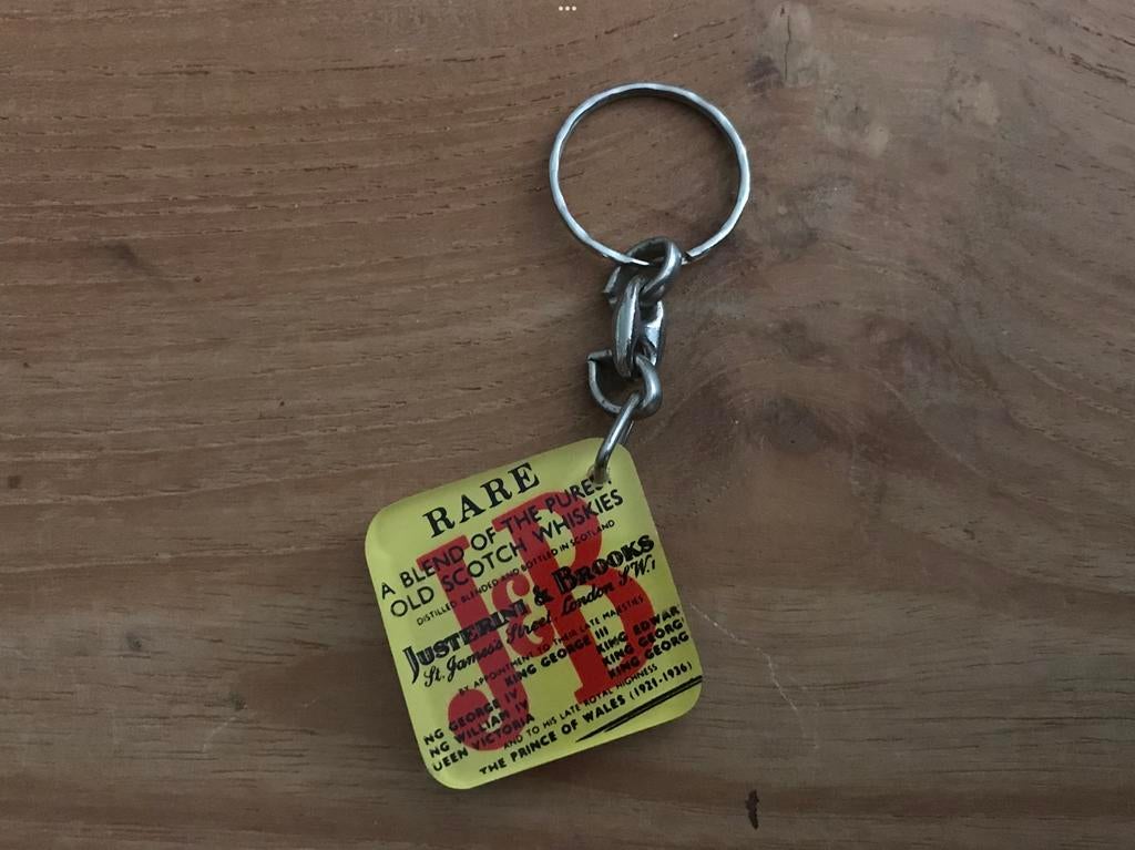 J&B whisky sleutelhanger, Ophalen of Verzenden, Zo goed als nieuw