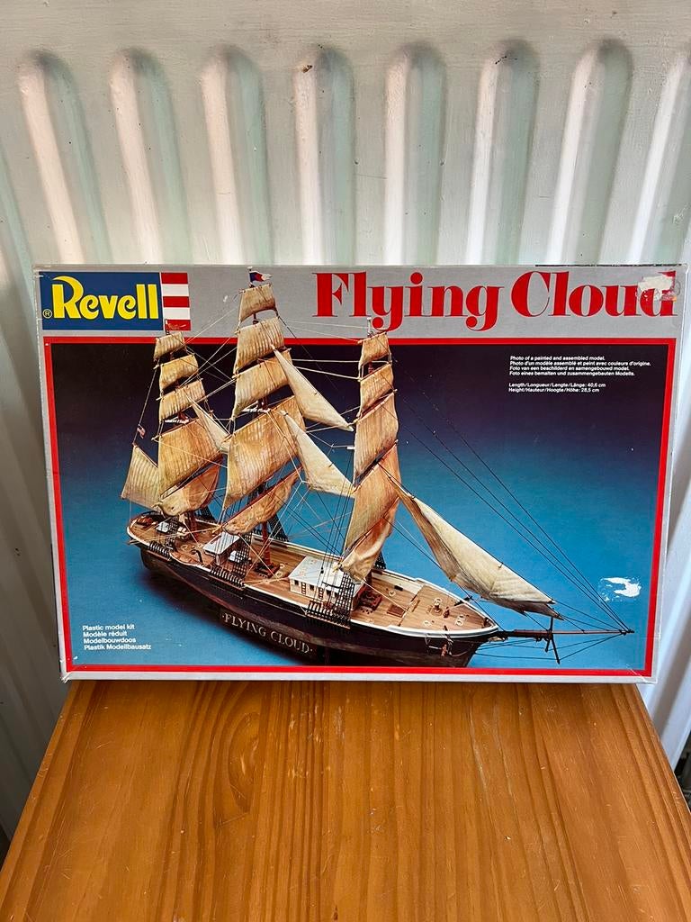 Revell Flying Cloud Ship 5409, Hobby en Vrije tijd, Modelbouw | Boten en Schepen, Ophalen of Verzenden, Zo goed als nieuw, Revell