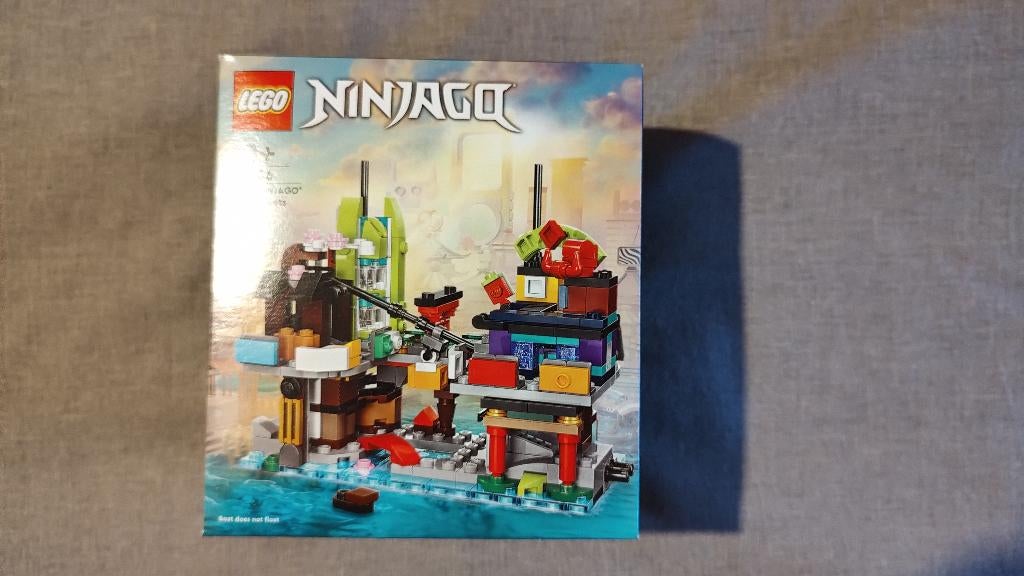 Lego GWP 40706 – Micro NINJAGO stadsmarkten, Ophalen of Verzenden, Nieuw, Complete set, Lego