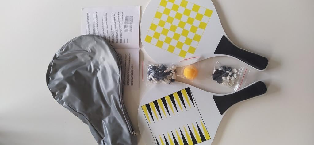 Palet met gezelschapsspellen. NIEUW. 2st. Ook tafeltennis., Ophalen, Nieuw