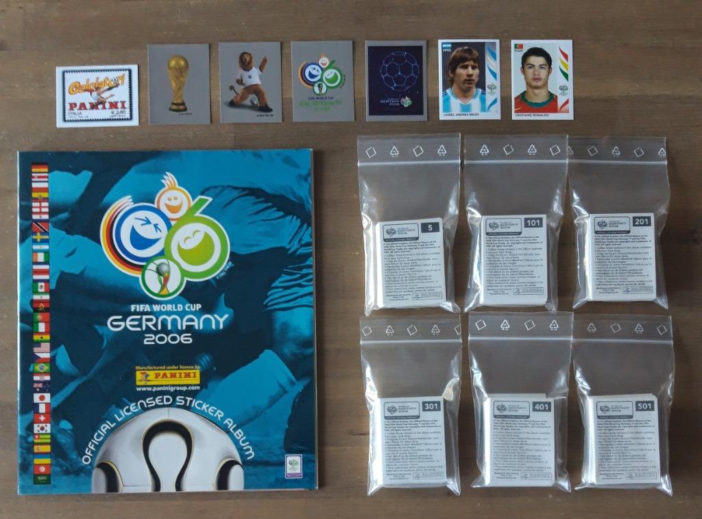 Panini World Cup 2006 Leeg album + volledige stickerset, Collections, Enlèvement ou Envoi, Neuf, Affiche, Image ou Autocollant