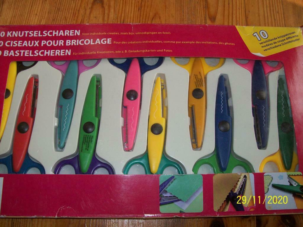 10 ciseaux pour bricolage, Enlèvement, Comme neuf, Bricolage