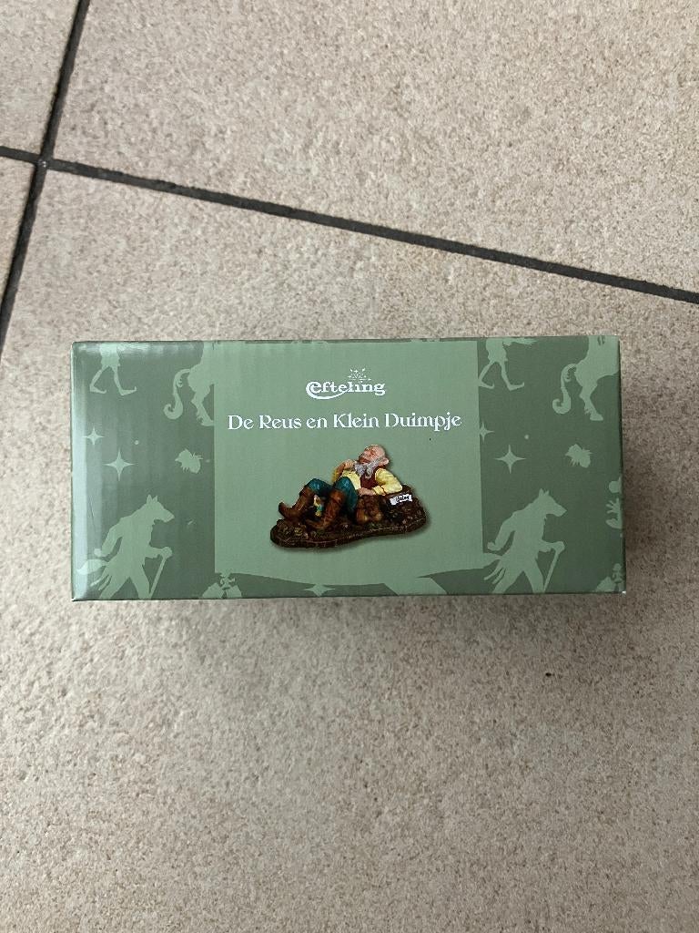 Efteling beeld - De reus en klein duimpje ( nieuw ), Ophalen of Verzenden, Nieuw, Beeldje of Poppetje