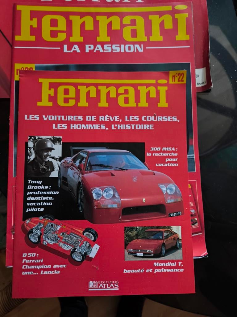 Voormalig Formule 1- en Ferrari-magazine, Ophalen