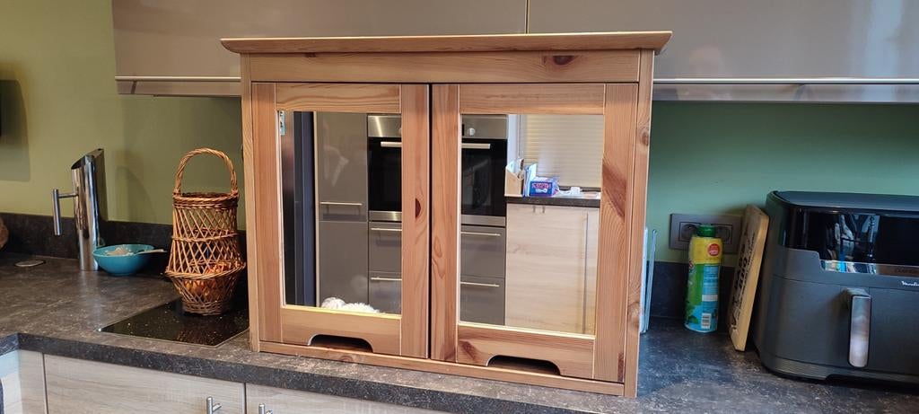 Armoire murale avec miroirs, Moins de 100 cm, Enlèvement, Utilisé, Rectangulaire