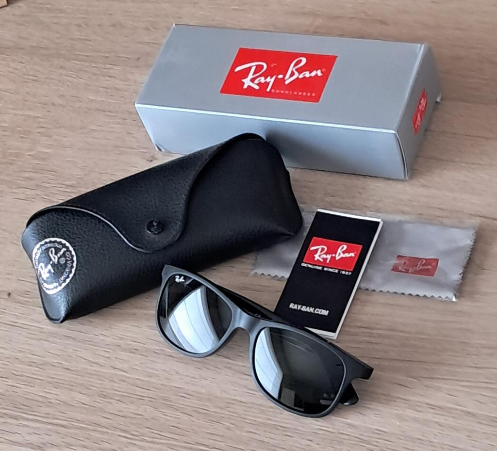 Nieuwe Ray-Ban Andy RB4202, Zonnebril, Zwart, Nieuw, Ophalen of Verzenden