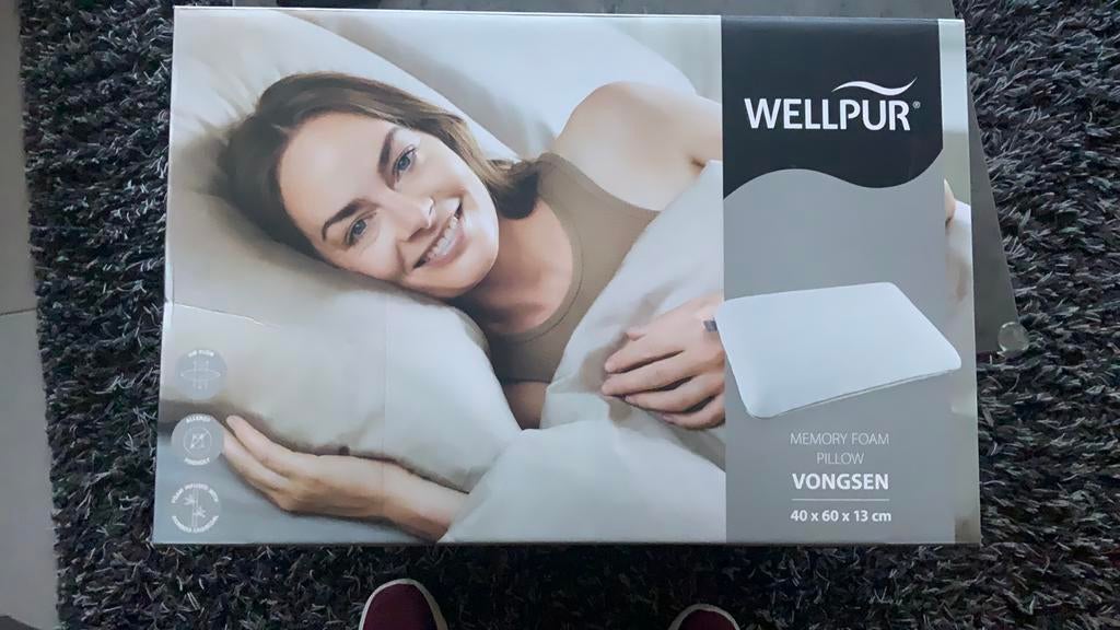 Traagschuimkussen Wellpur, Enlèvement ou Envoi, Neuf, Oreiller