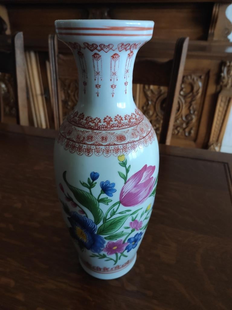 Chinese vaas, Ophalen