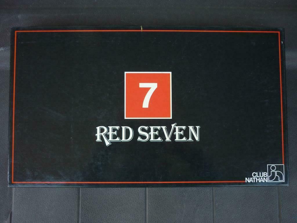 Jeu de société - 7 Red Seven, Trois ou quatre joueurs, Enlèvement ou Envoi, Utilisé, Nathan