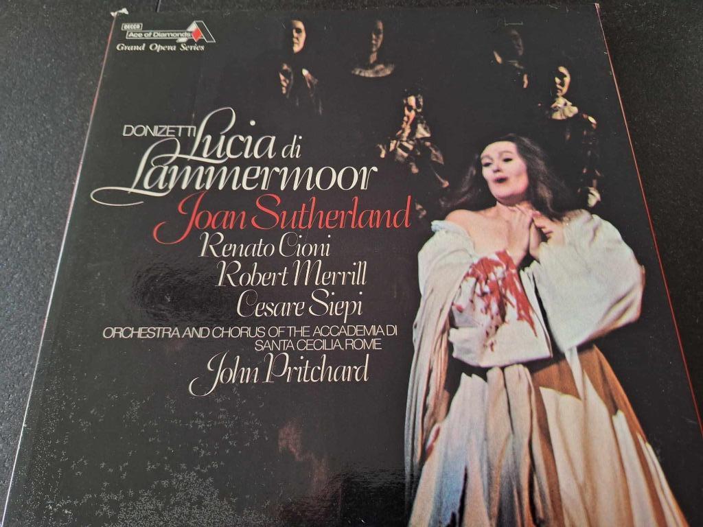 Donizetti / Pritchard - Lucia Di Lammermoor Box 3 x Lp's, Gebruikt, Opera of Operette, Ophalen of Verzenden, Romantiek