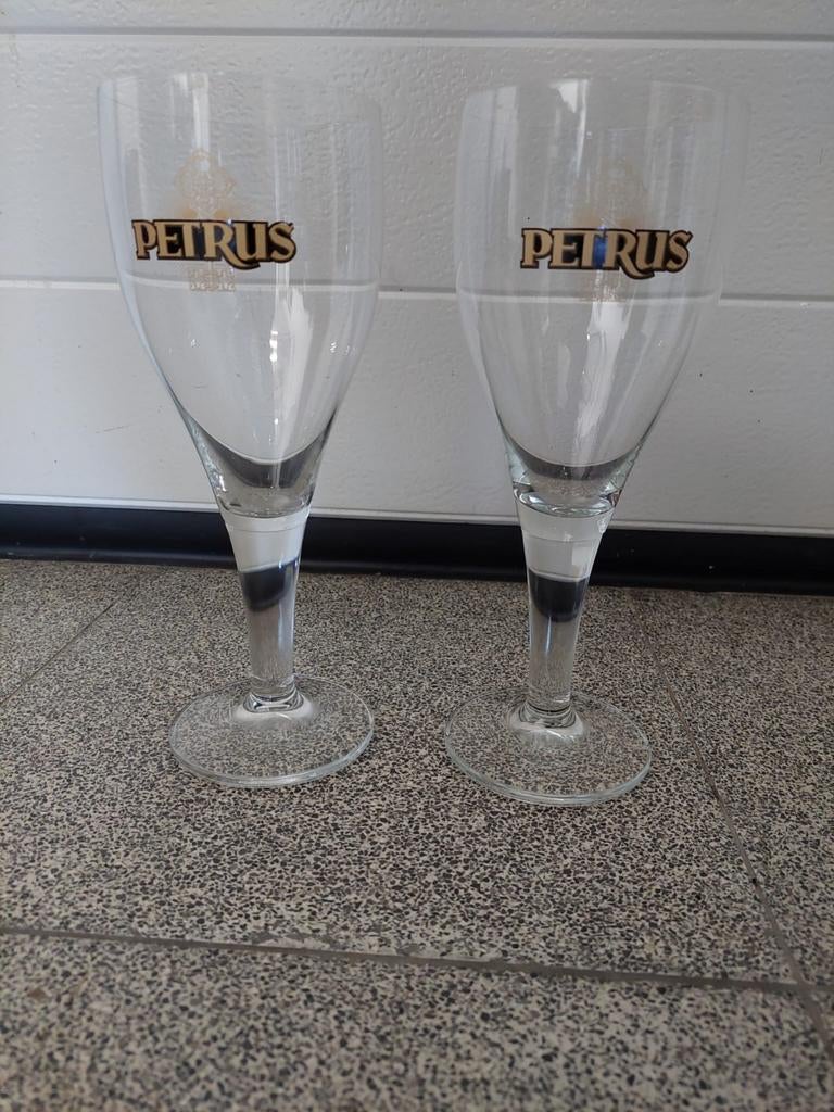 Bierglazen Petrus, Verzamelen, Ophalen of Verzenden, Zo goed als nieuw, Bierglas
