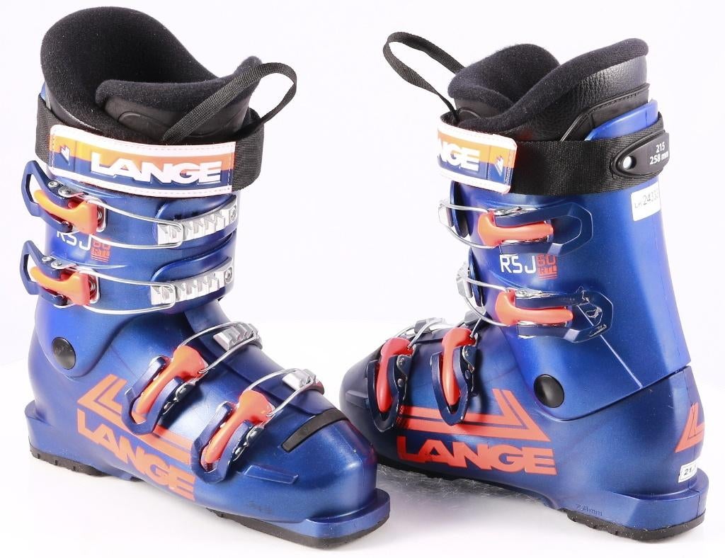 40,5 41 EU kinder skischoenen LANGE RSJ 60 RTL 2024, Sport en Fitness, Gebruikt, Schoenen, Ophalen of Verzenden, Carve