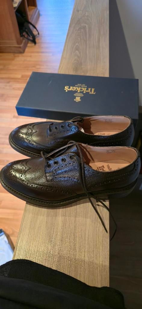 Tricker's veterschoenen, Neuf, Chaussures à lacets, Brun, Enlèvement
