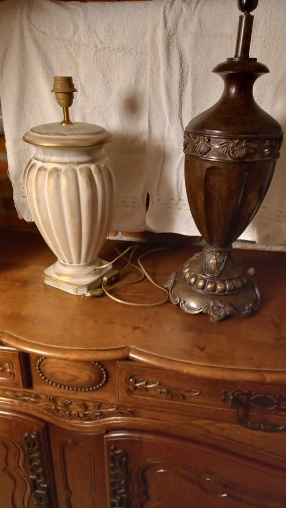 2 lampes décoratives, Antiquités & Art, Antiquités | Éclairage, Enlèvement