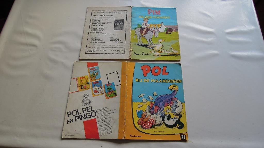 STRIPS:  Pol bij de maandieren, 1973, Jommeke, Suske & Wiske, Boeken, Stripverhalen, Meerdere stripboeken, Ophalen of Verzenden