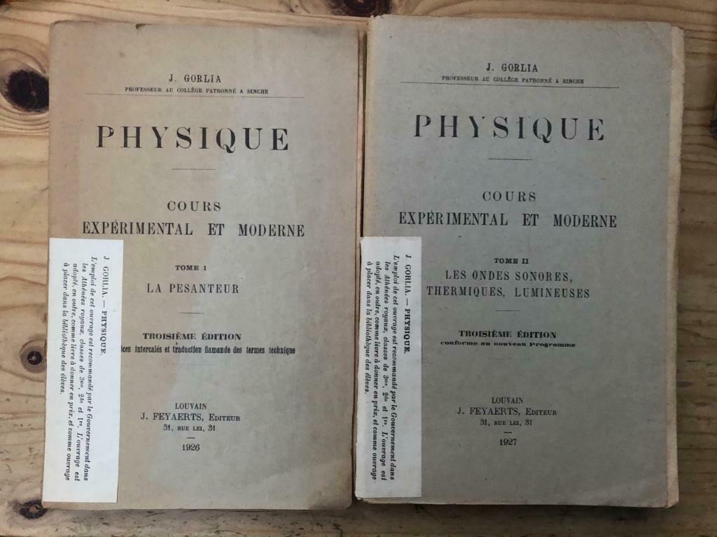 Physique, cours expérimental et moderne, tomes 1 et 2, Enlèvement ou Envoi, Utilisé