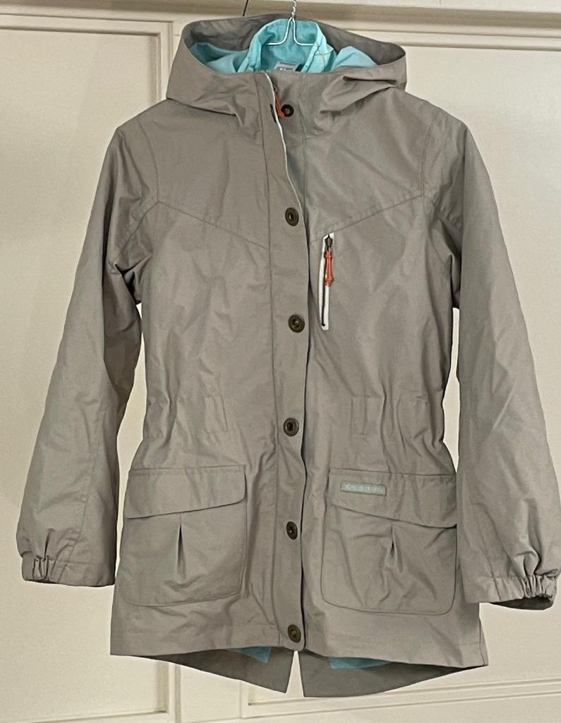 Veste équitation beige taille 10 ans, Enlèvement ou Envoi, Comme neuf, Enfants, Vêtements d'extérieur