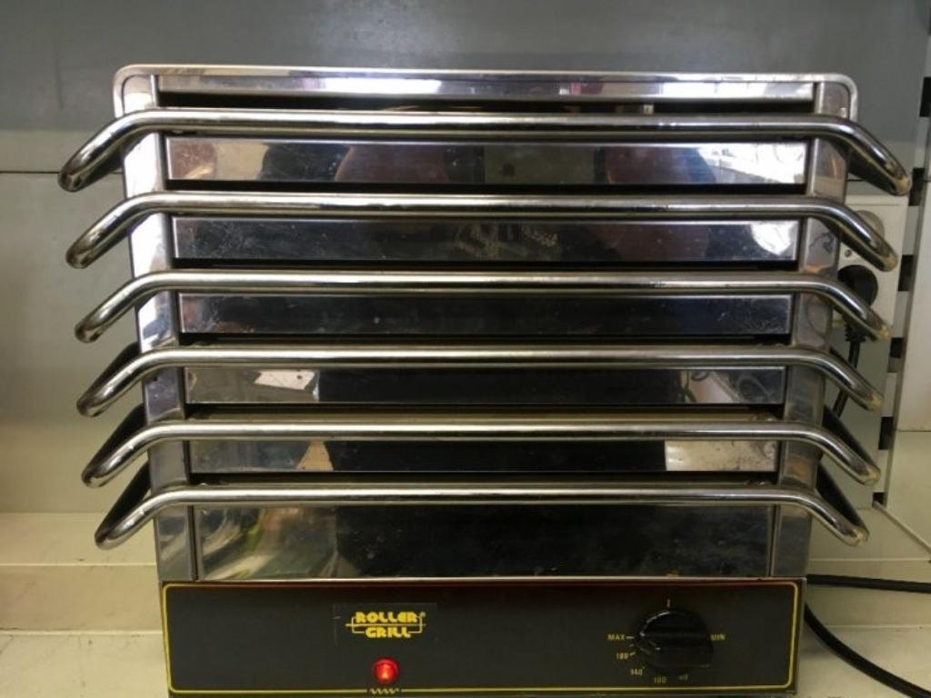 SCHOTELVERWARMERS VOOR ROLGRILLS, Ophalen, Gebruikt