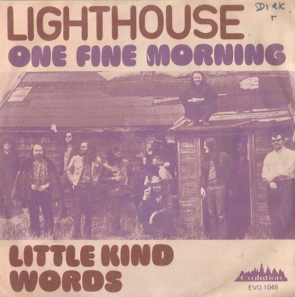 Lighthouse – One fine morning / Little kind words – Single, Enlèvement ou Envoi, Utilisé, Pop