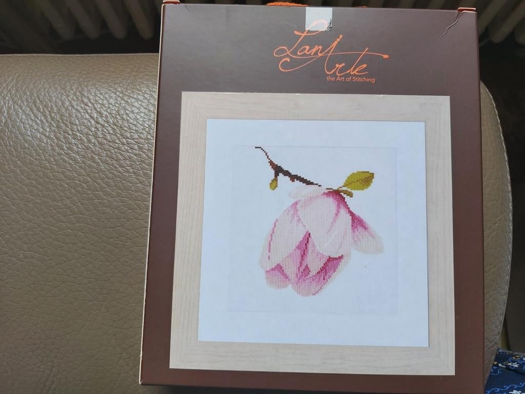 Lanarte kruissteek pakket Magnolia Bud, Ophalen of Verzenden, Nieuw