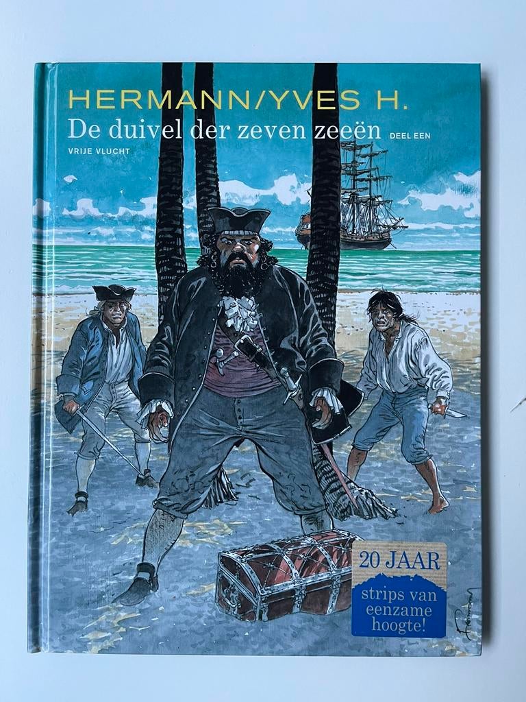 Hermann De duivel der zeven zeeën hc eerste druk Nieuwstaat, Boeken, Ophalen of Verzenden, Nieuw