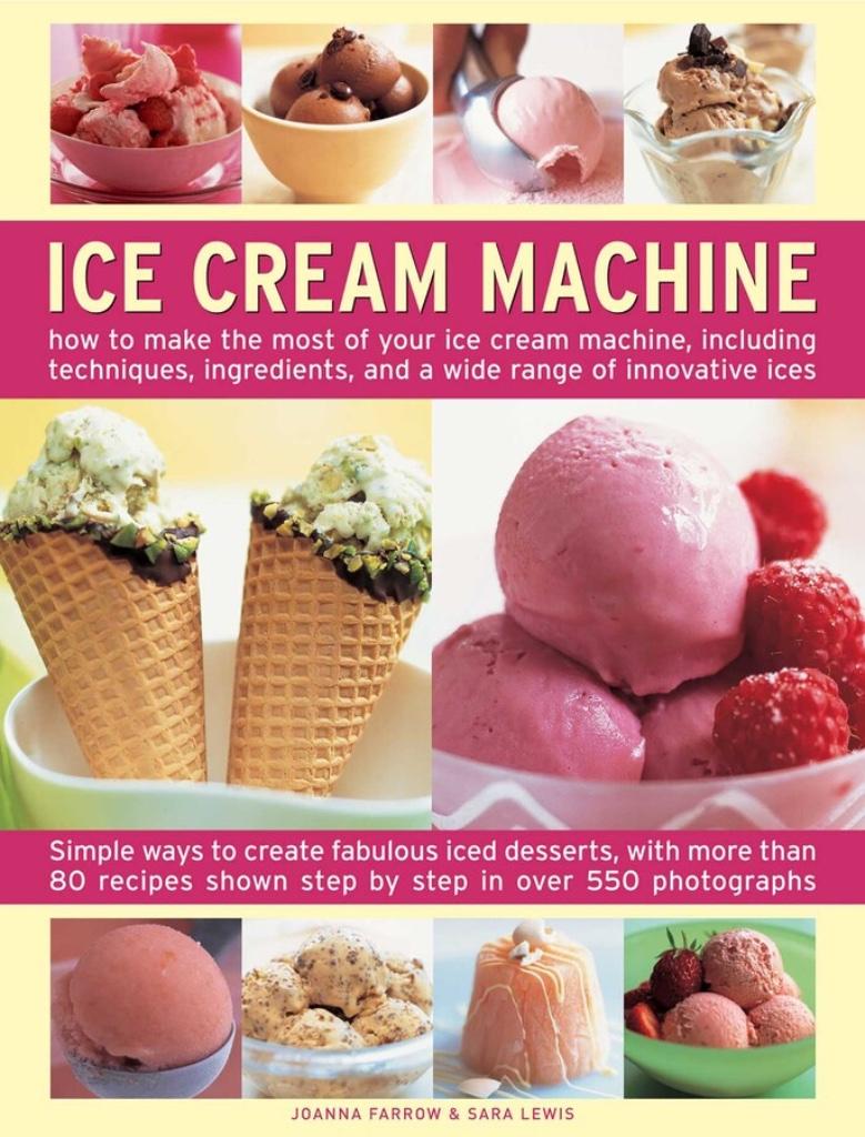 Ice cream machine, Joanna Farrow, Enlèvement ou Envoi, Comme neuf
