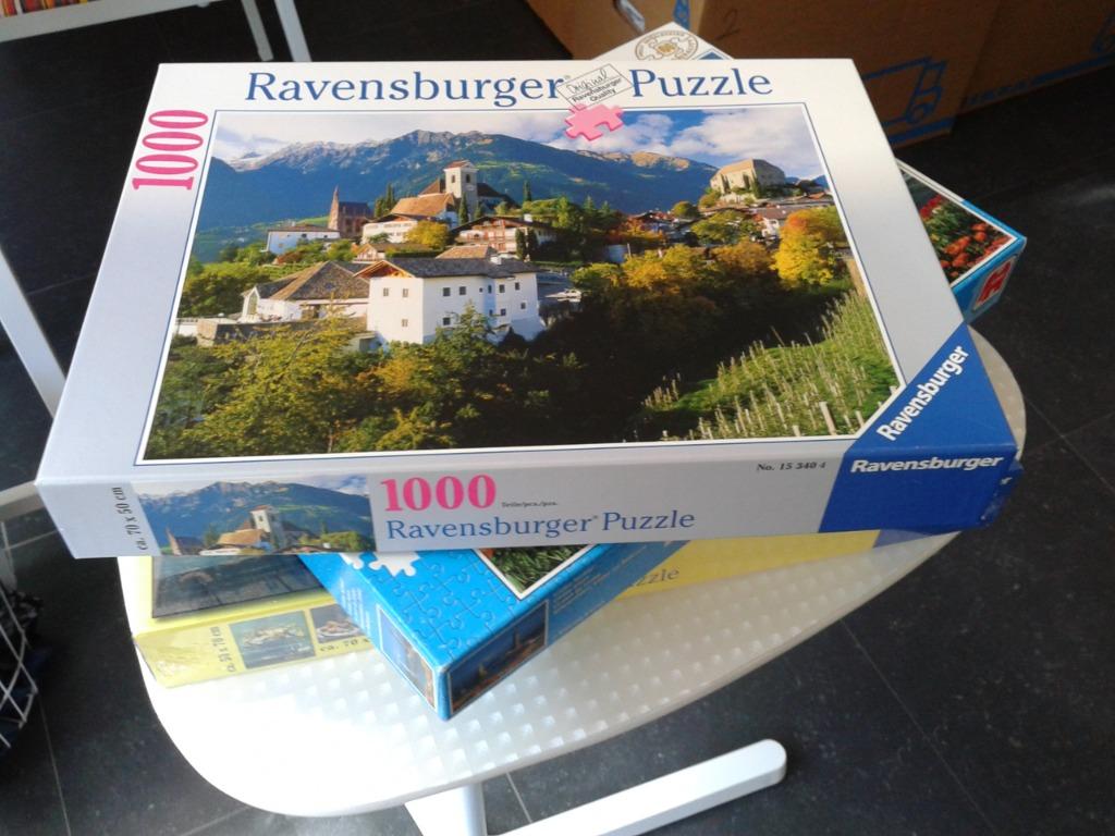 Diverse puzzels: nieuw en in perfecte staat, Hobby en Vrije tijd, Ophalen, 500 t/m 1500 stukjes, Nieuw, Legpuzzel