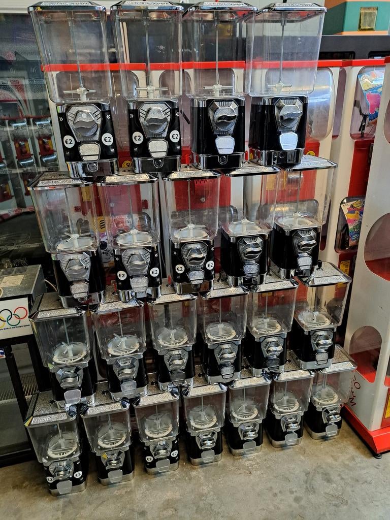 Capsule automaat 2 x 2,- euro, Ophalen