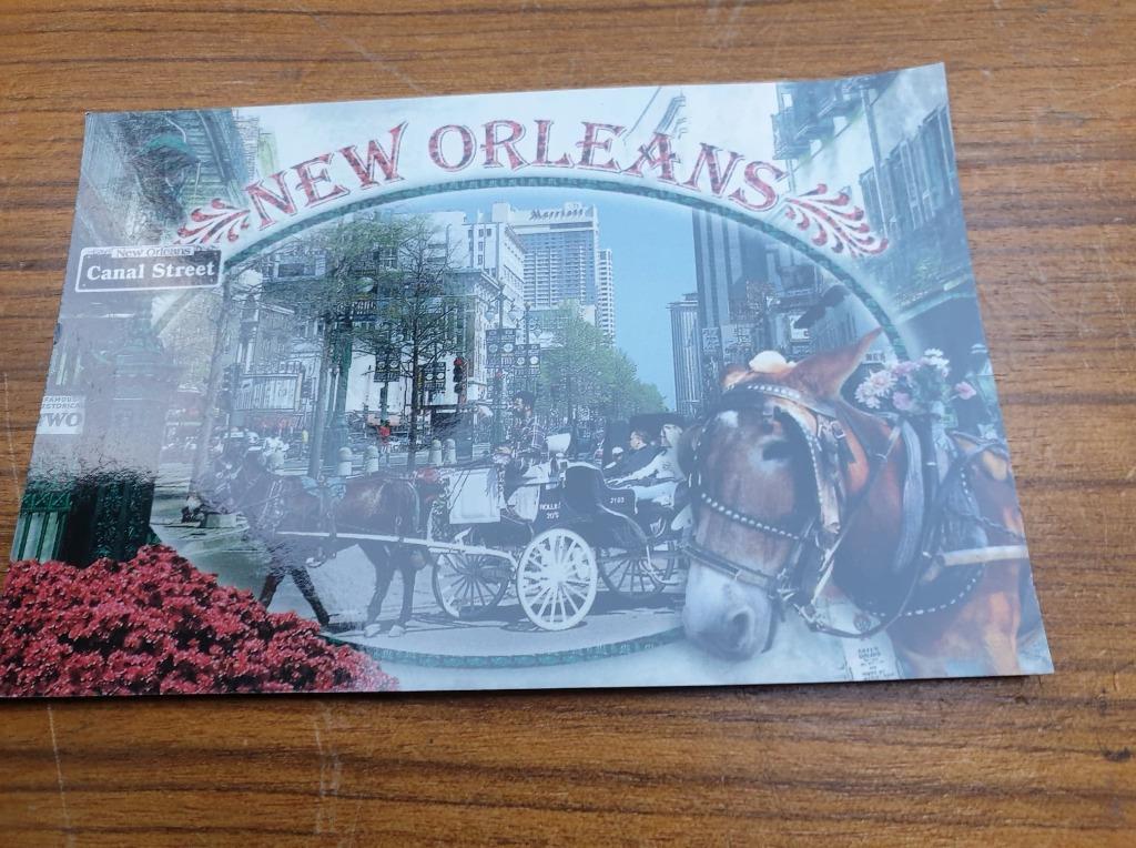 Postkaart New Orleans, Ophalen of Verzenden