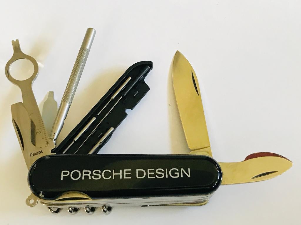 WENGER PORSCHE DESIGN BLACK Minathor BERGEON Watch Swiss, Ophalen of Verzenden, Zo goed als nieuw